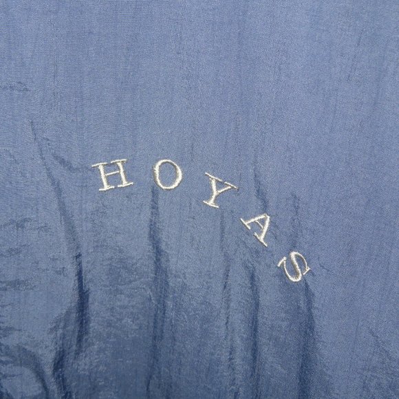 VTG Mirage First String University of Georgetown Hoyas Long Jacket XL NWT - Picture 9 of 10